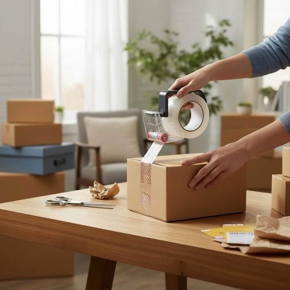 ProSeller Heavy-Duty Packing Tape 12-Pack – Strong Adhesive Shipping Tape